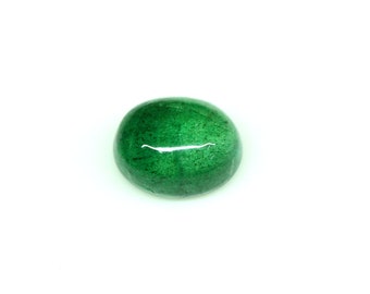 Amazing ! Quality Emerald Cabochon Gemstone Oval Shape Emerald Beryl Stone Green Emerald Ring Size Gemstone Birthstone For Jewelry Making