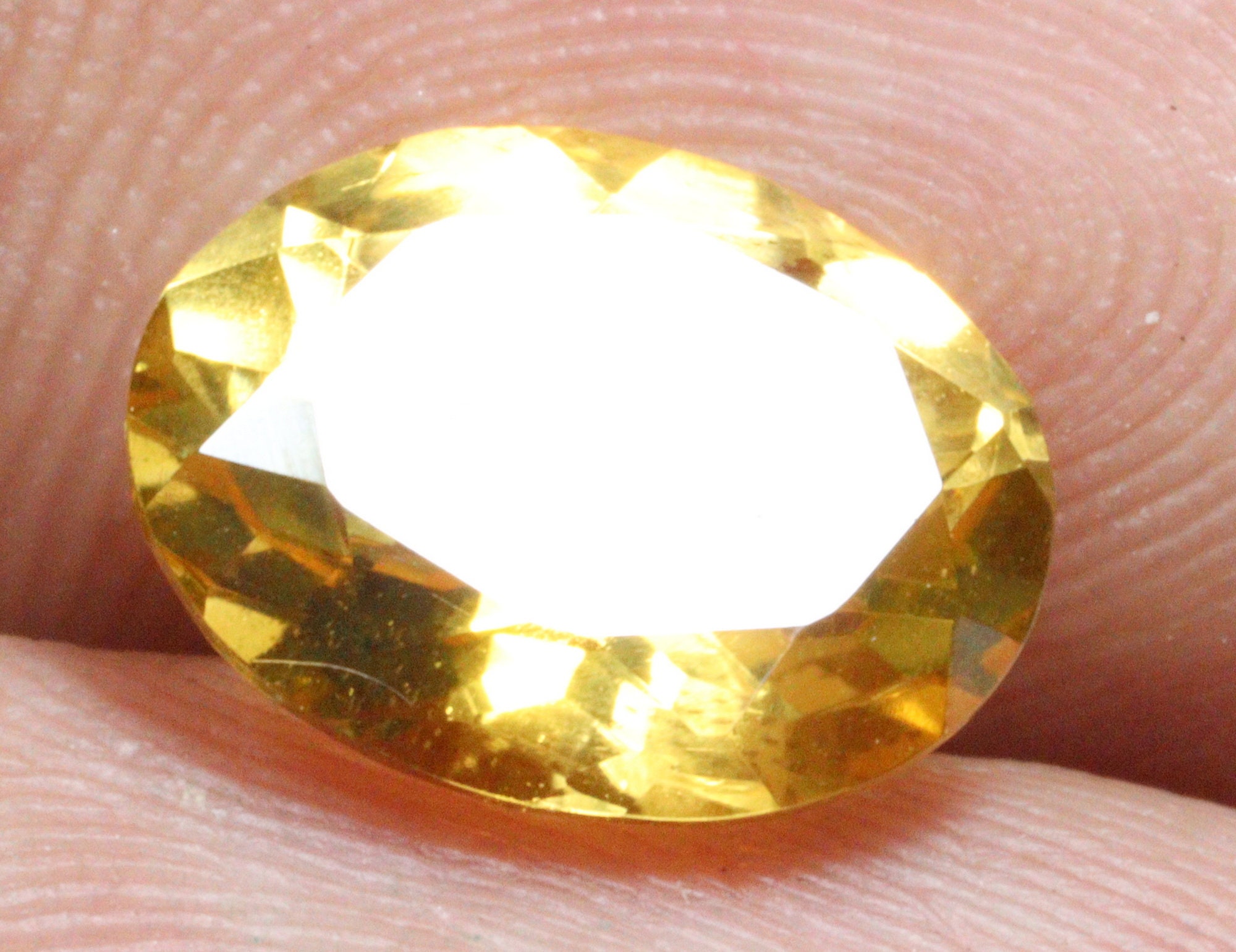 AAA Quality Natural Citrine  Faceted Gemstone Oval Shape Brandi Shade 6x4 TO 8x10 mm size Oval AAA Quality For Making jewelry
