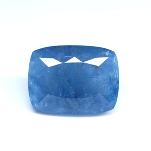 AAA Grade Natural Blue Aquamarine Faceted Gemstone 32.85 Carat Octagon Shape Aquamarine Pendant Size Loose Gemstone Gift For Christmas