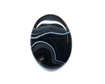 Sulemani Agate Oval Shape Gemstone 24.70 carats A++ Quality Smooth Agate Loose Gemstone For Making Wire Wrapped Jewelry 24x22mm