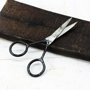 Vintage scissors, Sewing scissors, Small scissors, Handmade scissors