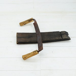 Antique peeler, Wood peeler, Vintage peeler, Hand forged peeler, Sharp peeling, Farmhouse peeler, Hand made wood tool, Carpenter tool