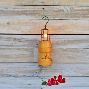 Vintage Schreibtischlampe aus den 80er Jahren, Nachtlampe, Leselampe, handgemachte Lampe, Schlafzimmer Beleuchtung, alte Nachtlicht, Wohnkultur.