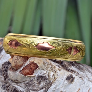 Antique bracelet, Medieval Bracelet, Handmade Bracelet, Vintage Bronze & Copper bracelet, Gift, Antique bracelet 1920