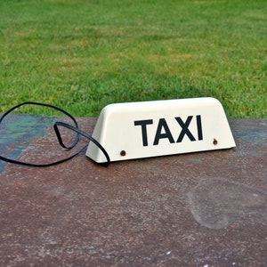 Vintage taxi sign - .de