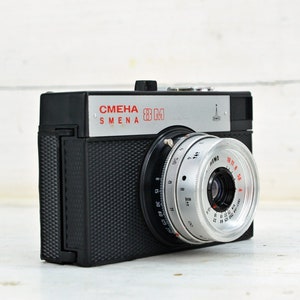 Vintage camera, Working camera, Smena 8M, Lomo camera, 35mm film, Viewfinder camera, Travel camera, USSR photo camera