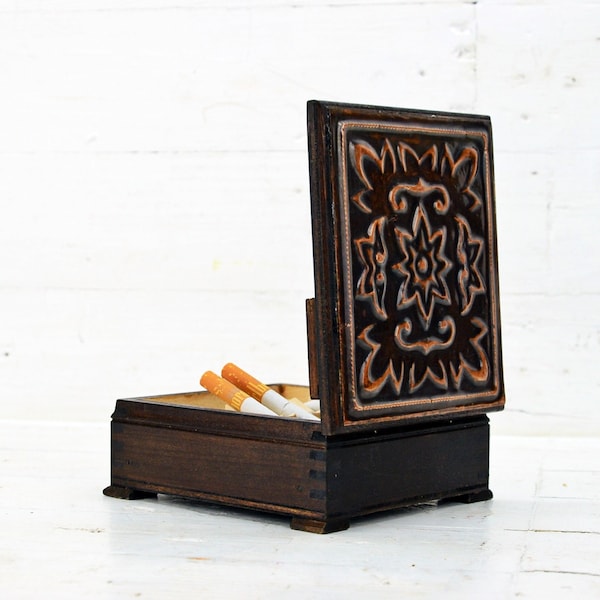 Wood Cigarette Case - Etsy