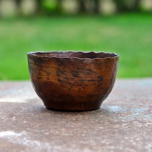 Vintage Rustic Copper Wine Cup, Pure Copper Cup, Vintage Shot Cup