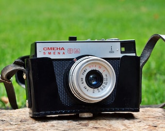 Vintage Smena 8M Film Camera: Working USSR Lomo Camera