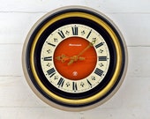 Vintage Jantar Quartz, Vintage Wall Clock, Made in USSR