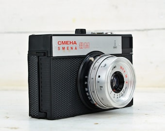 Vintage Smena 8M Film Camera: Working USSR Lomo Camera
