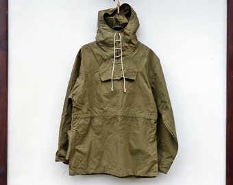 canvas anorak pullover