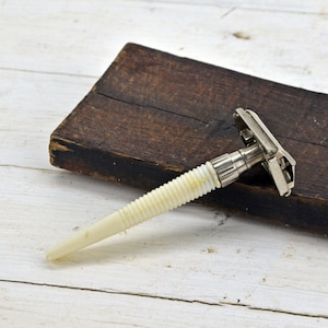 Vintage Razor, Accessories For Hygiene, Vintage Metal Shaver, Safety Razor