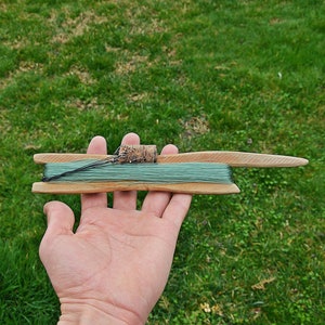 Vintage Hand Whittled Fishing Rod: Black Sea Cheparre, Cork Buoy