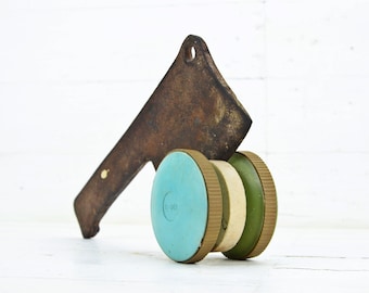Vintage USSR Knife Sharpener, Grindstone, Unused