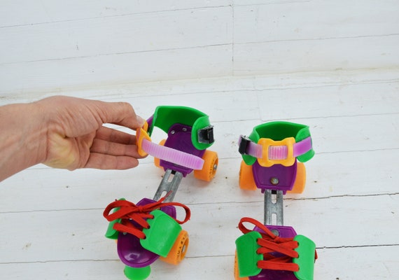 Original plastic roller-skates, Plastic roller sk… - image 7