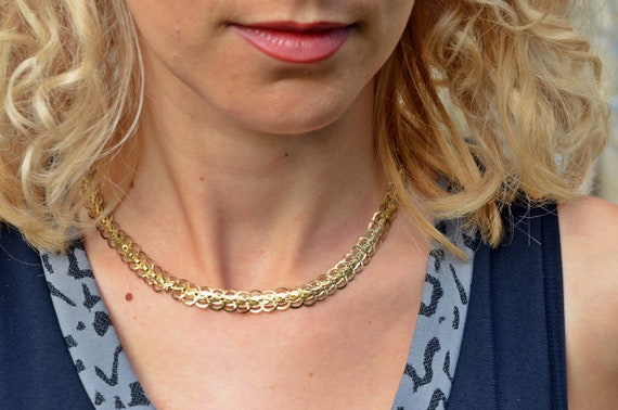 Bronze necklace - Handmade Bronze Necklace - Anti… - image 4