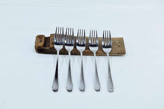 Vintage Forks Pinti Italy Pintinox Stainless 18/10, Flatware