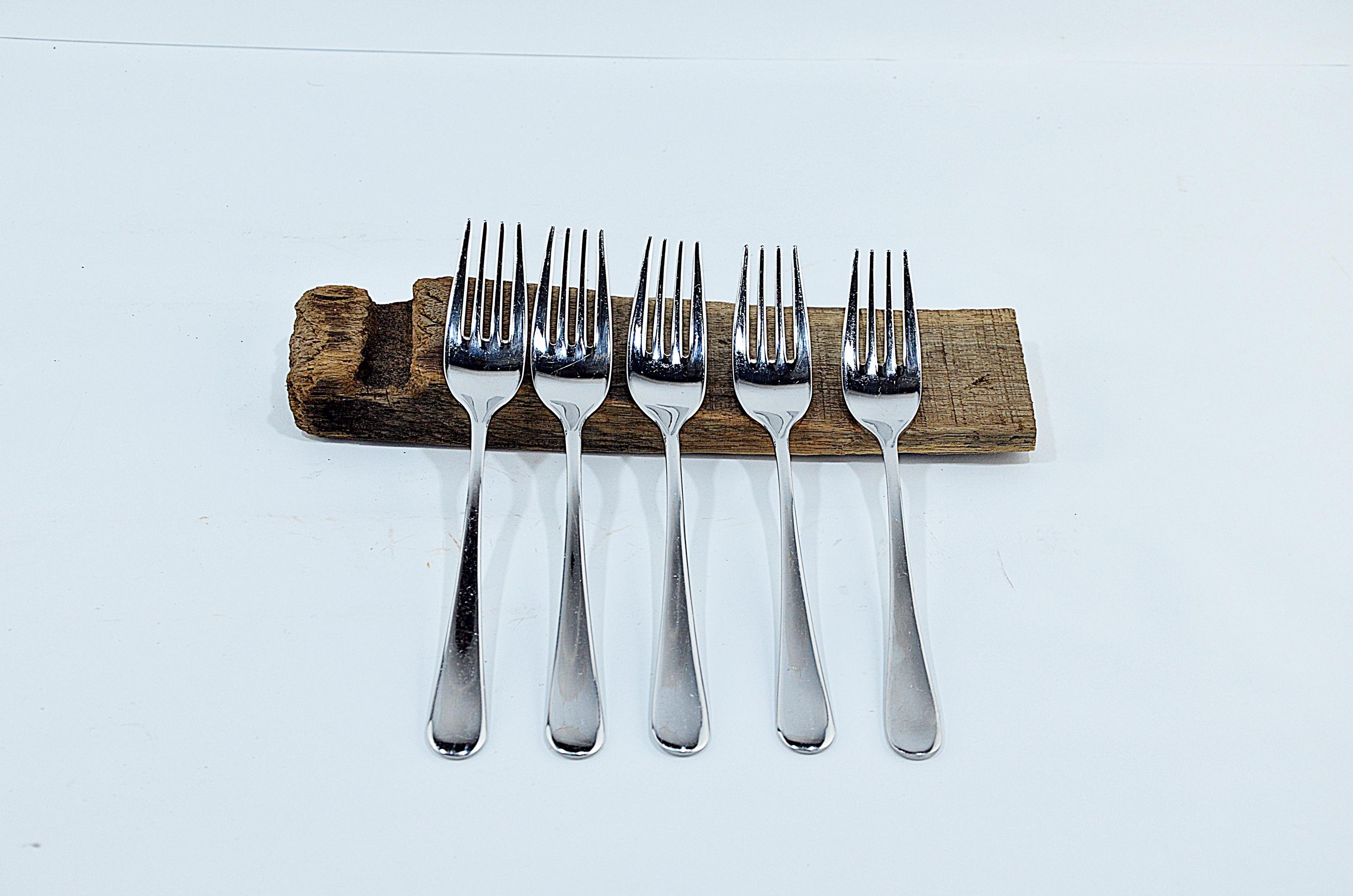 Vintage Forks Pinti Italy Pintinox Stainless 18/10, Flatware
