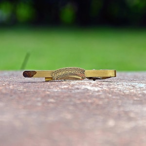 Vintage Tie Clip 1970s, Beautiful Retro Tie Clip