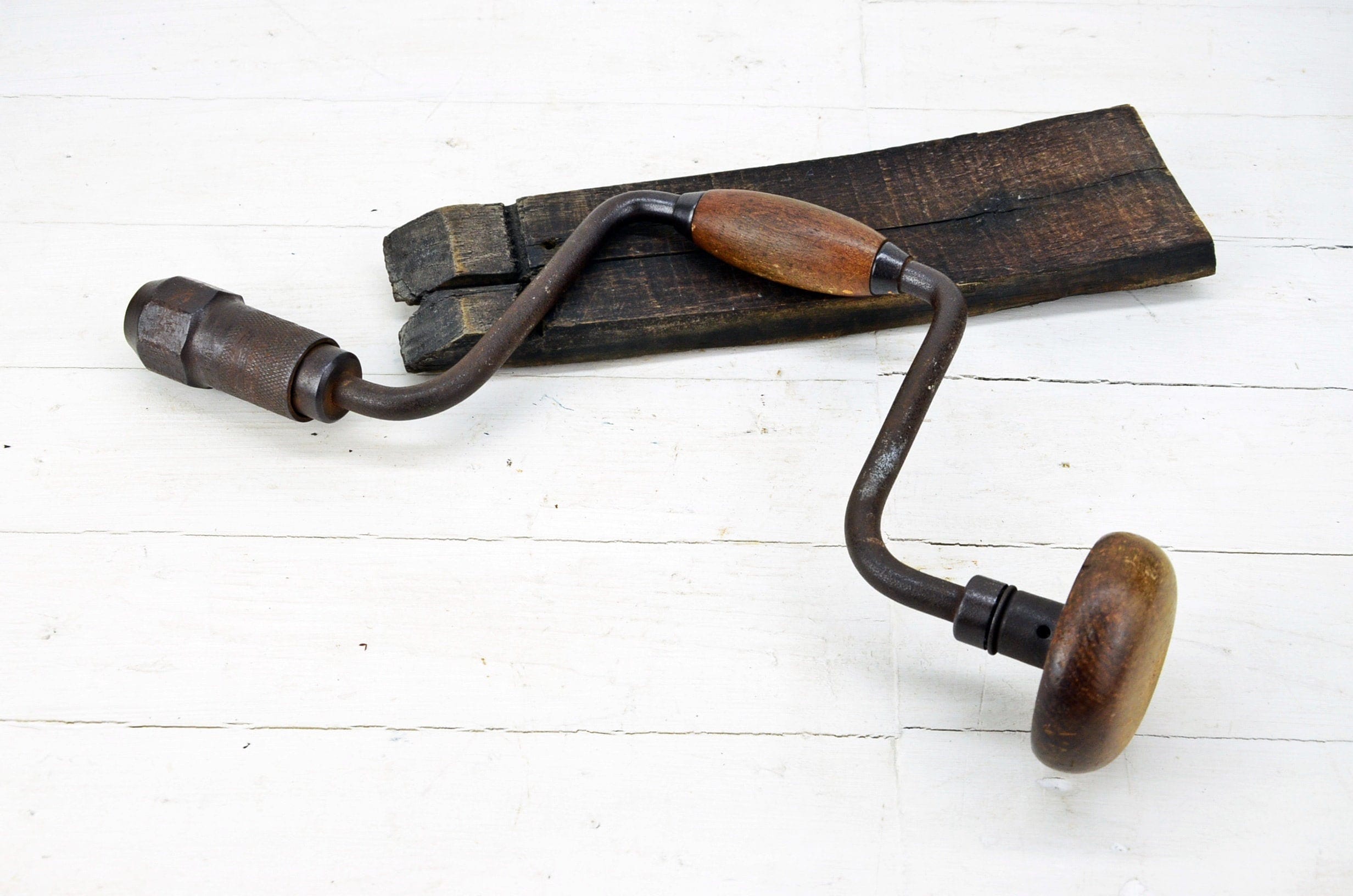 Antique Hand Drill Old Hand Drill Manual Hand Drill Vintage Etsy