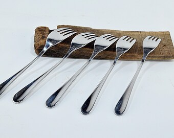 Vintage Forks Pinti Italy Pintinox Stainless 18/10, Flatware