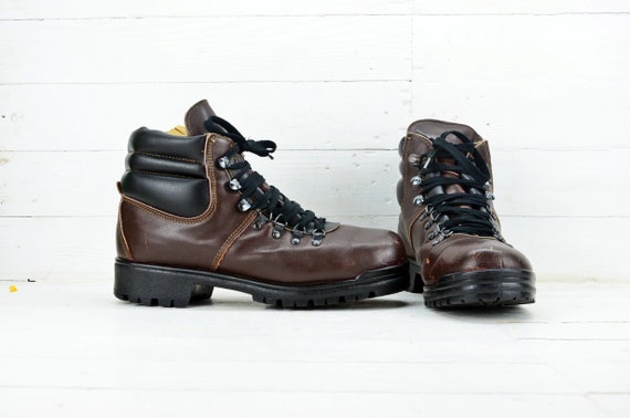 Mountain shoes, Genuine leather, Vintage boots, E… - image 3