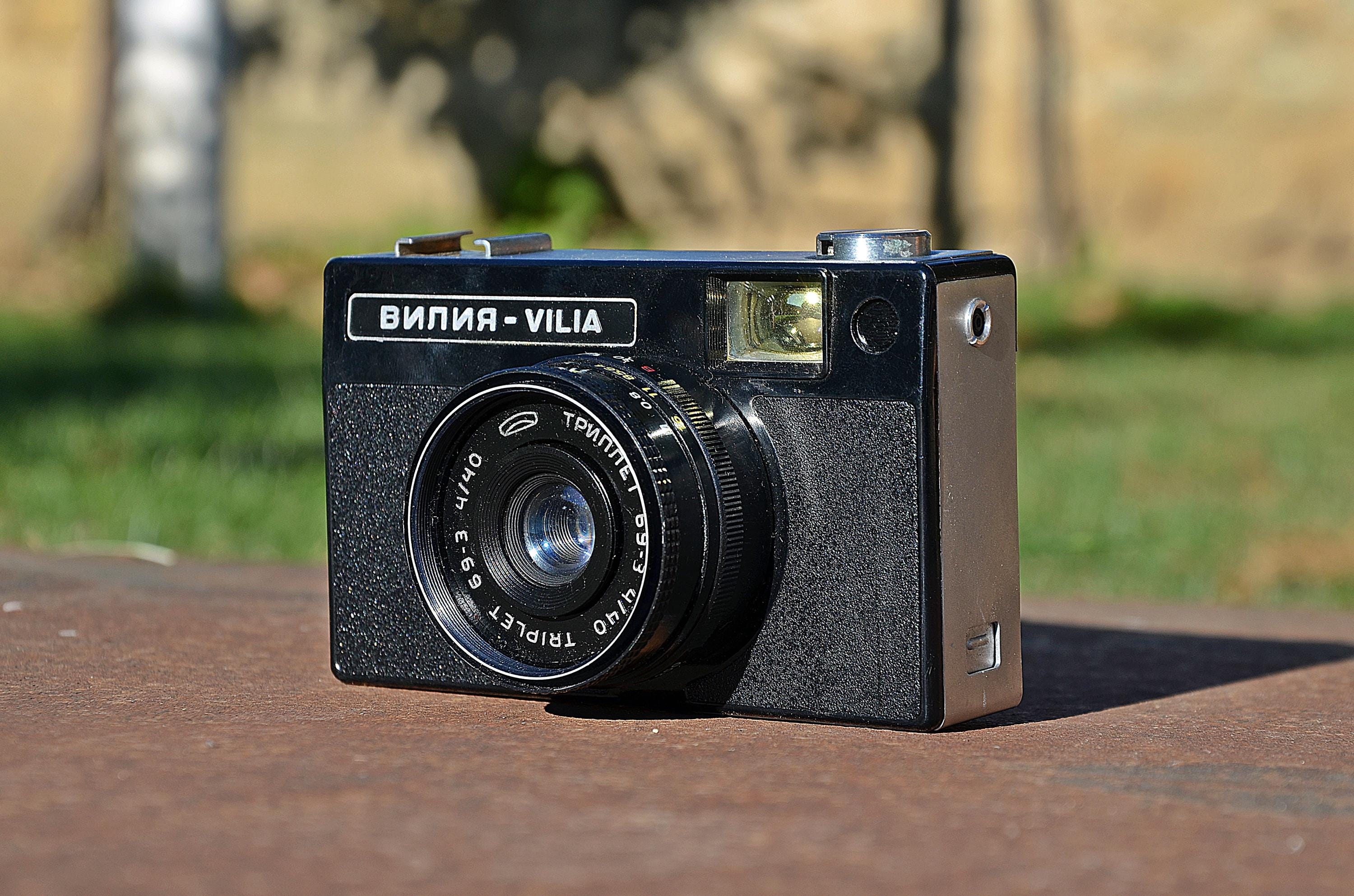 Vintage USSR Vilia 35 Mm Film Camera – Working Soviet Compact
