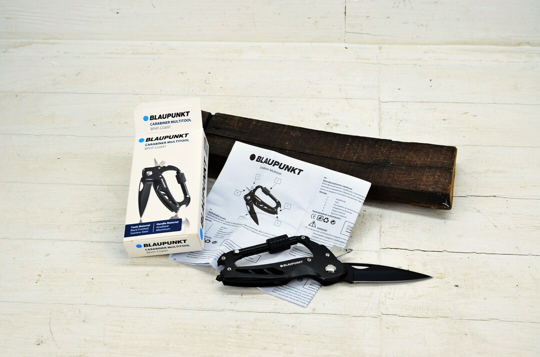 Carabiner Multitool Blaupunkt Mountain Tool Mountain Knife
