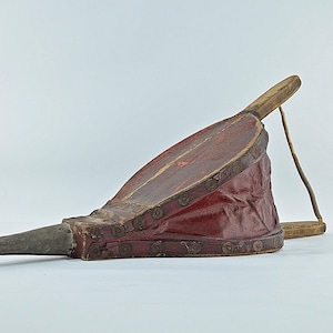 Vintage Fire Bellows, Fireplace, Vintage Big Bellows, Country House, Rustic Decor, Primitive Art, Works