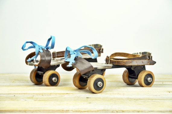 Original metal roller skates Children's roller sk… - image 3