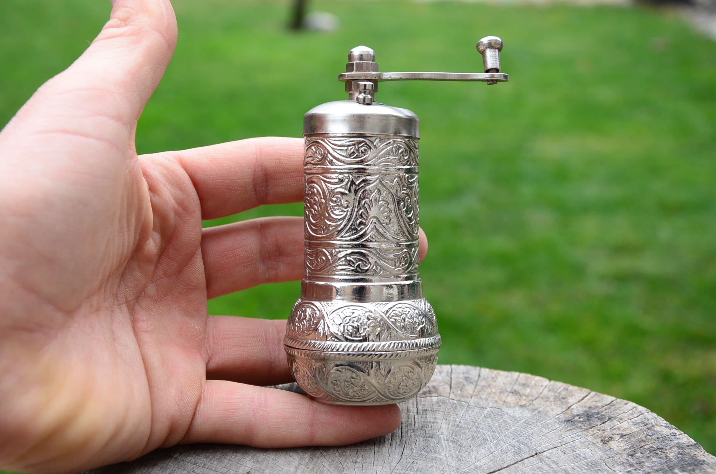 Pepper Grinder 60s Pepper Mill Turkish Hand Mill Vintage Etsy UK