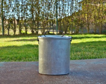 Vintage Military Bowl, Vintage Military Pot, Soldier Cup