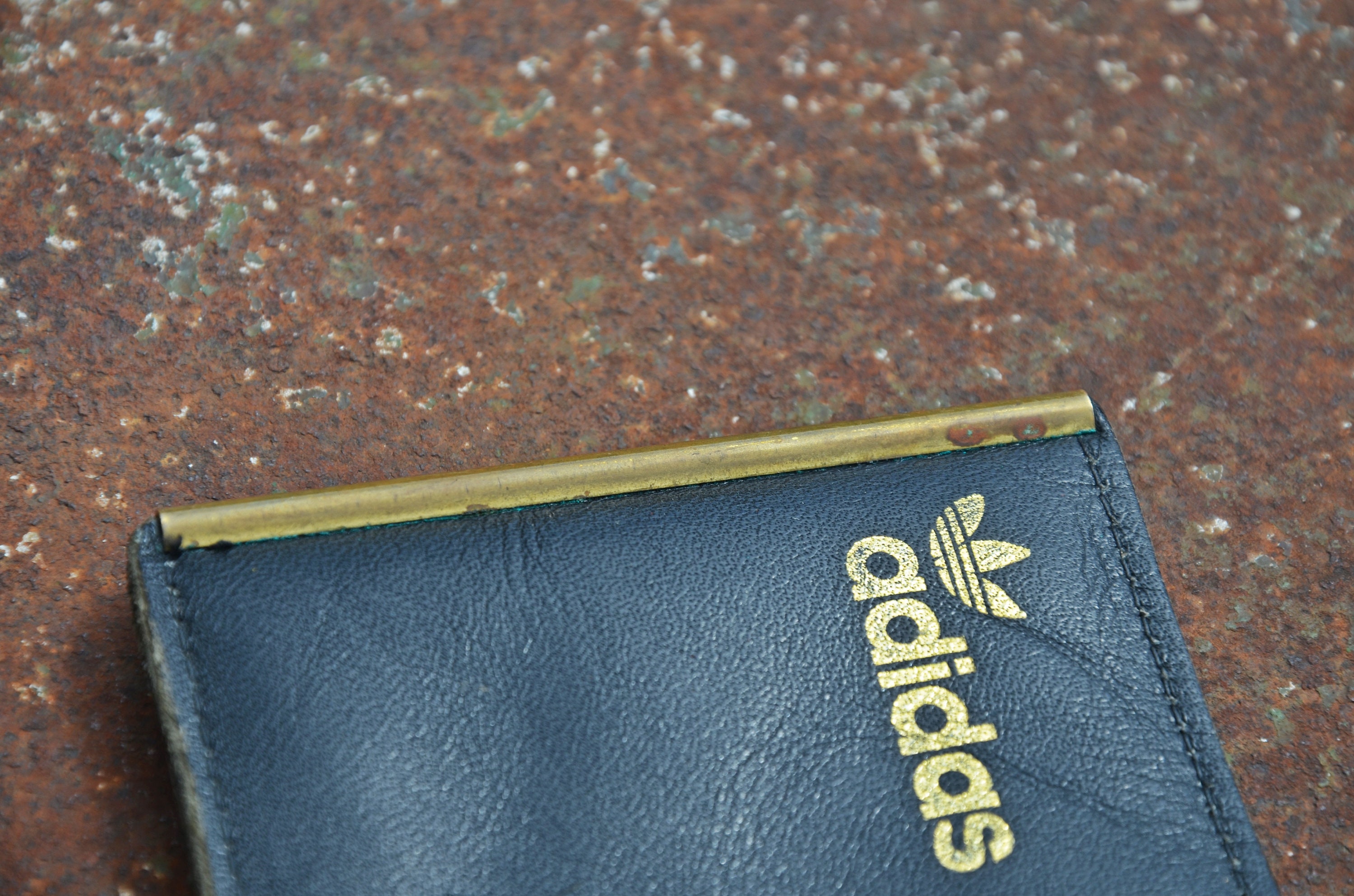 Vintage Adidas Wallet Men s Pocket Wallet Genuine Leather Wallet German Wallet Etsy Sweden