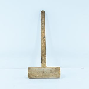 Wooden Primitive hammer, Antique hammer, Handmade primitive tool, Handcrafted wooden hammer, Rustic hammer, Country decor