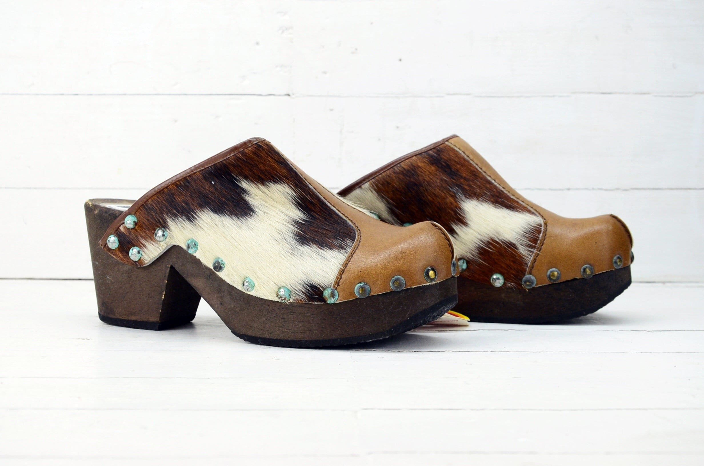 Vintage Clogs Platform Buffalo Clogs Unused Shoe Clog Made - Etsy