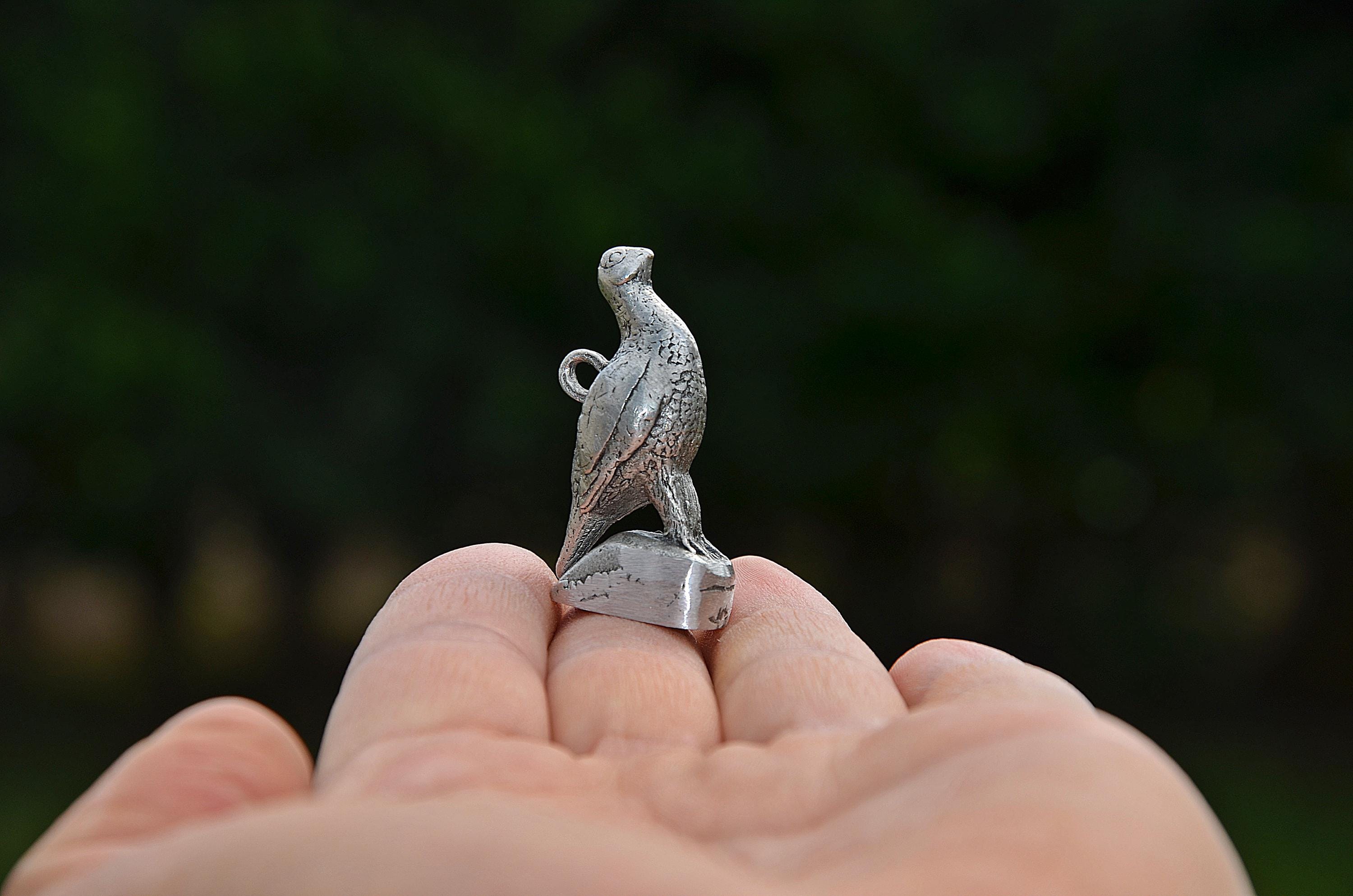 ヴィンテージのキジの置物、金属製の鳥の置物 - Etsy 日本