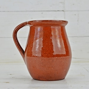 Ancient Antique Clay Vessel, Rustic Ceramic Jug, Primitives Decor, Home Decor, Hand-made
