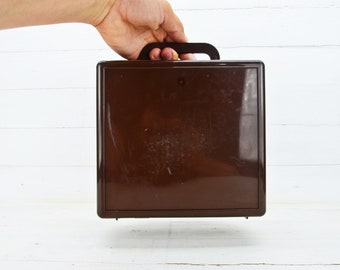 Vintage Plastic Box, Plastic Tool Case, Plastic Suitcase