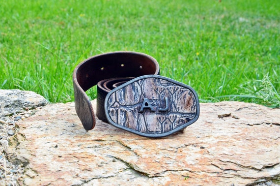 Vintage Armani Men's Genuine Leather Belt, Origina