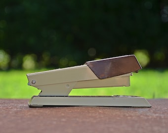 Vintage Stapler, Vintage Bates 320 Stapler, Made in USA