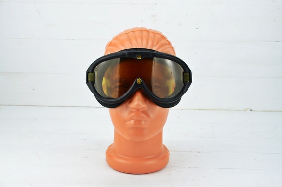 Vintage Polaroid ski goggles, Vintage sports gogg… - image 1