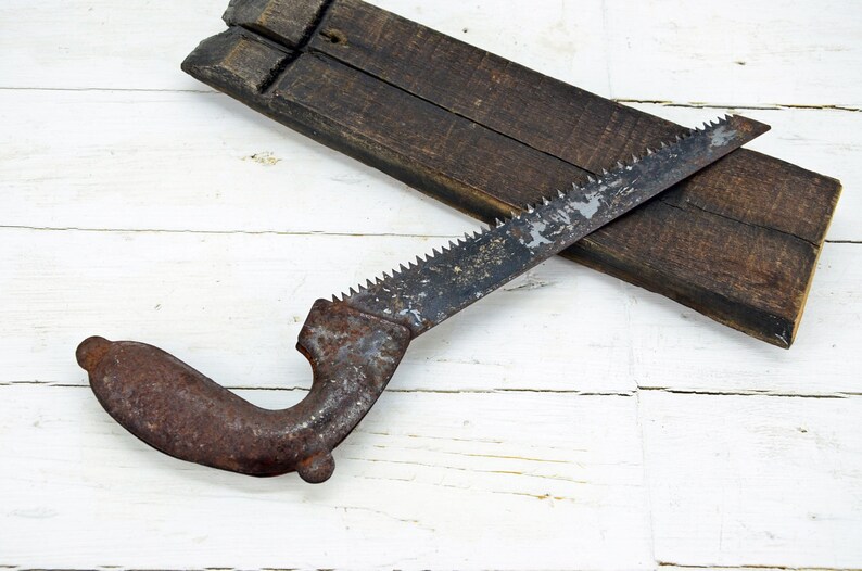 Antique Primitive Folding Saw, Vintage Saw, Farm Tool - Etsy