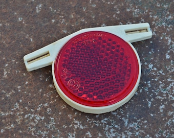 Vintage Bicycle Reflector | USSR 1970s Bike Accessory – Rare Find