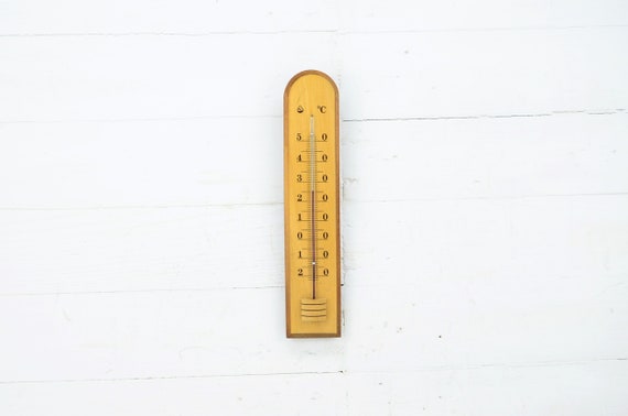 Thermomètre Vintage en métal  METEO RETRAITE
