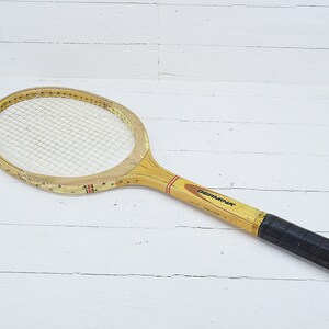 Raquette de tennis deluxe vintage