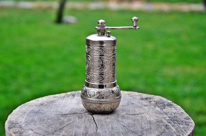 Pepper Grinder 60s Pepper Mill Turkish Hand Mill Vintage Etsy