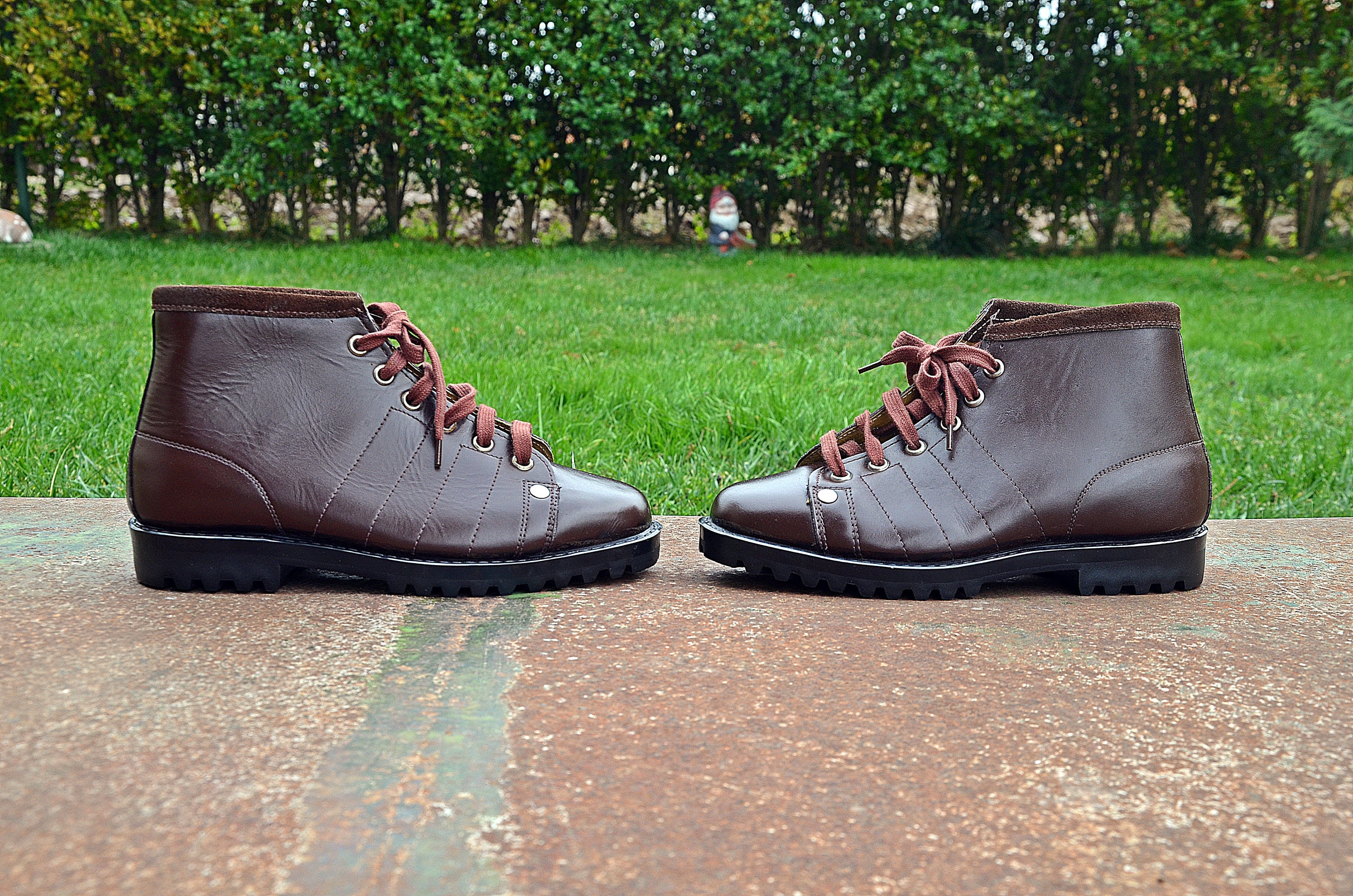Men’s COACH Cordovan Vintage Brown Leather Boots. Horween Shell Cordovan Collection – Crockett & Jones US main image 4