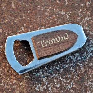 Vintage Metal Bottle Opener, Bar Accessory