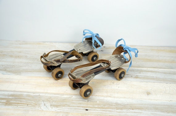 Original metal roller skates Children's roller sk… - image 1